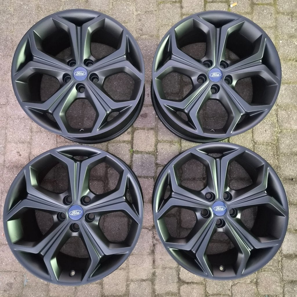Ford velgen 18 inch 5x108 matzwart, Auto-onderdelen, Ophalen, 18 inch, Overige, Velg(en)