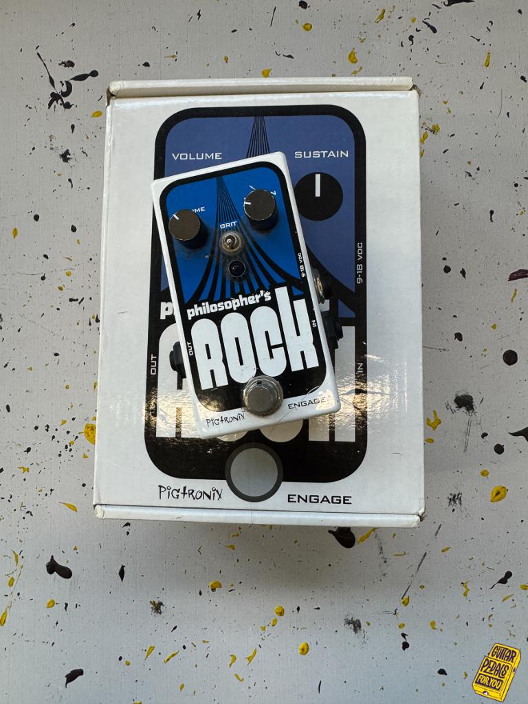 Pigtronix Philosopher's Rock Compressor Pedal, Muziek en Instrumenten, Ophalen of Verzenden, Zo goed als nieuw, Compressor