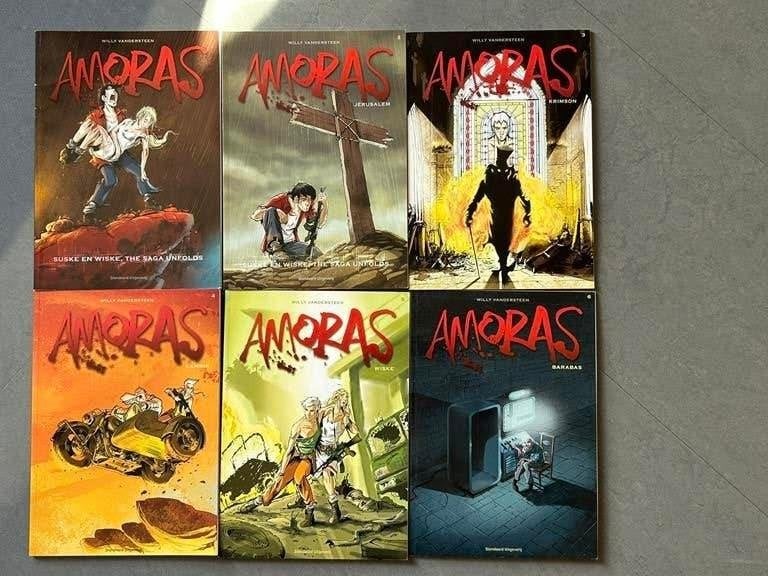 Amoras suske en wiske, Meerdere stripboeken, Ophalen of Verzenden, Gelezen