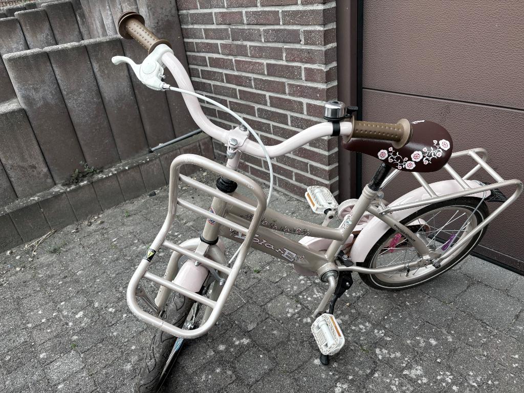 Kinderfiets met zijwieltjes, Enlèvement, Utilisé, 16 pouces, Volare