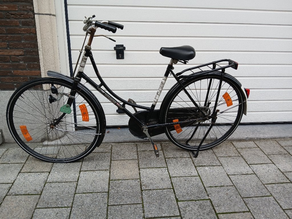 Vintage opknapper Topmaster hollandse fiets, Fietsen en Brommers, Ophalen, Gebruikt, Topmaster, Handrem