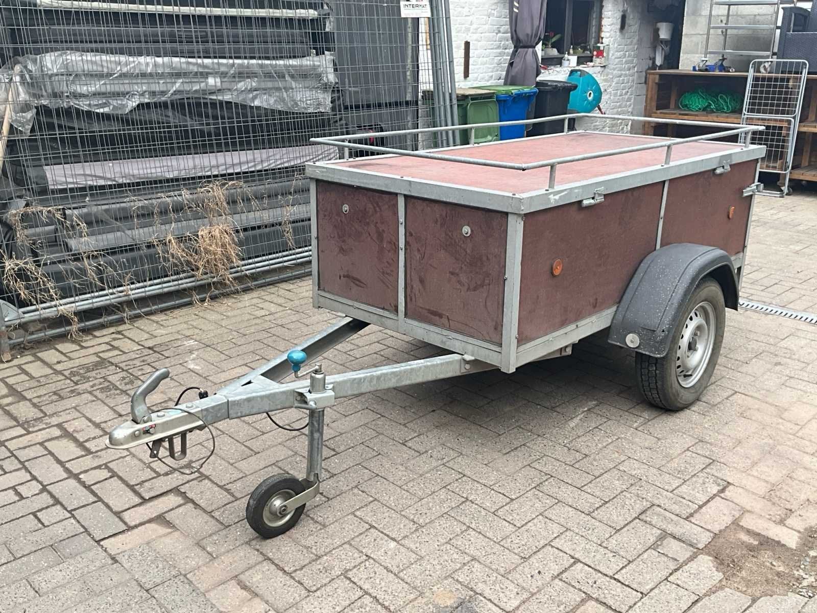 Aanhangwagen 750kg, Gebruikt