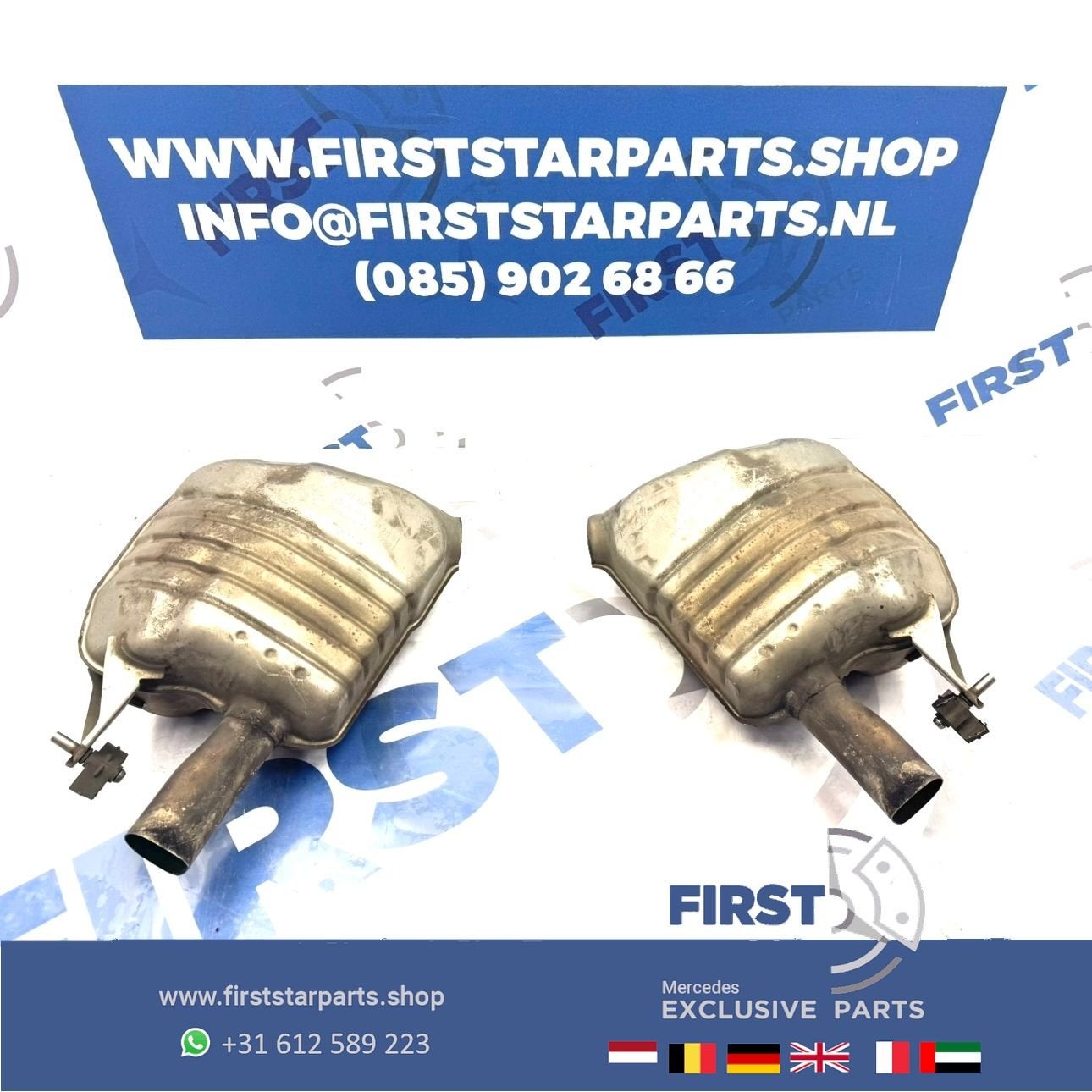 C43 GLC43 AMG W205 W253 UITLAAT DEMPER Mercedes C GLC Klasse, Utilisé, -, -, Enlèvement ou Envoi