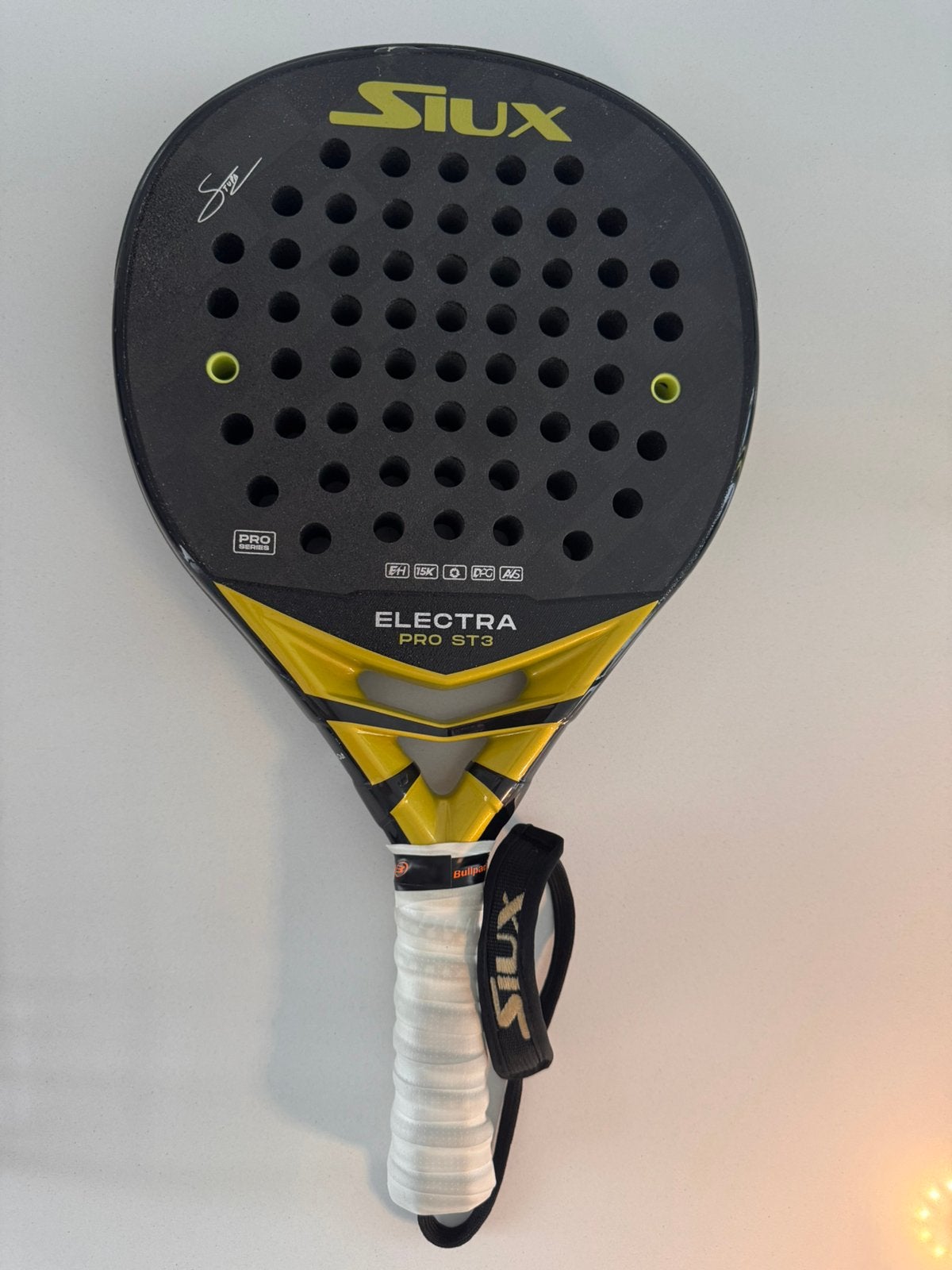 Raquette de padel Siux Electra Pro ST3, Sports & Fitness, Padel, Utilisé, Raquette de padel, Enlèvement ou Envoi