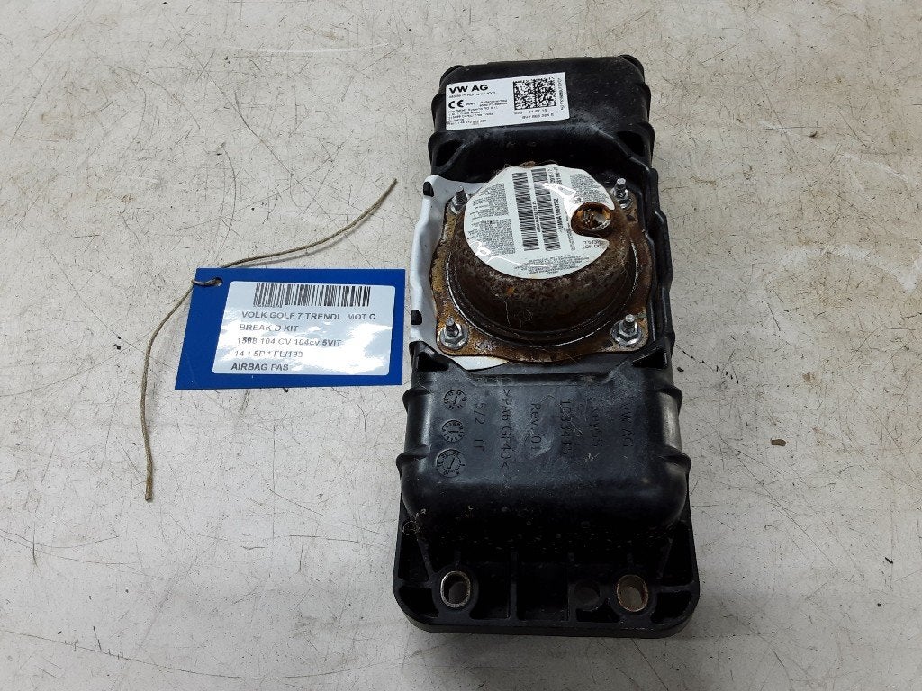 AIRBAG PASSAGER Golf VII Variant (AUVV) (8V0880204E), Volkswagen, Volkswagen AG, Utilisé, Kundenbetreuung@volkswagen.de
