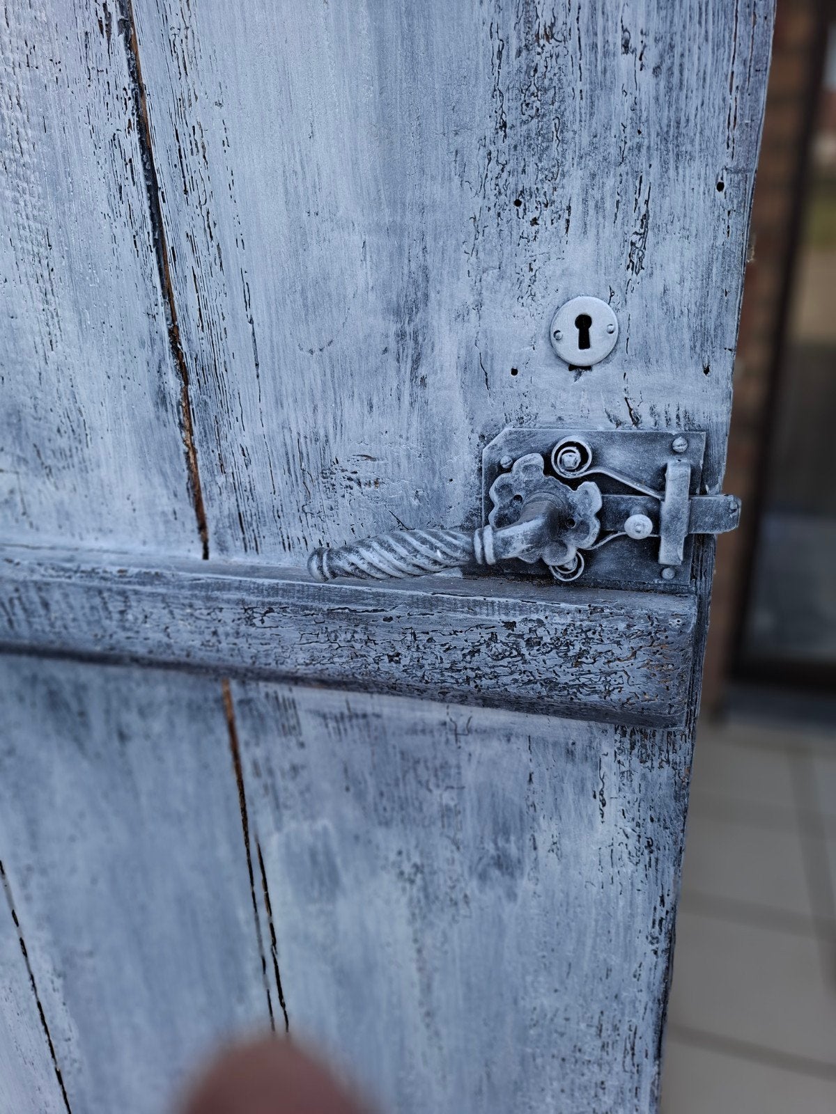 porte ancienne, Enlèvement