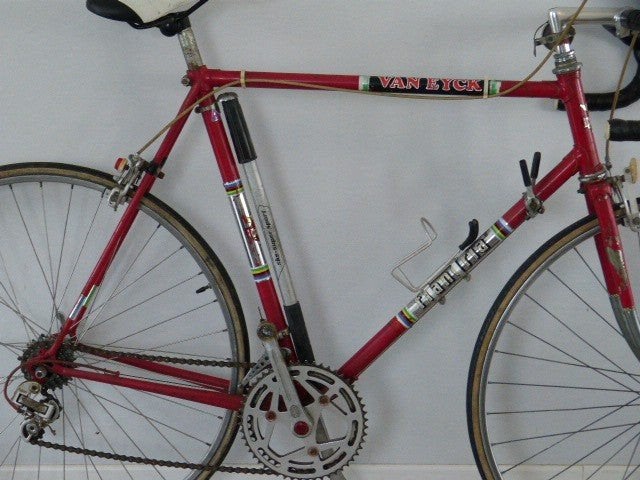 Flandria oude koersfiets vermoedelijk van 1975, Ophalen