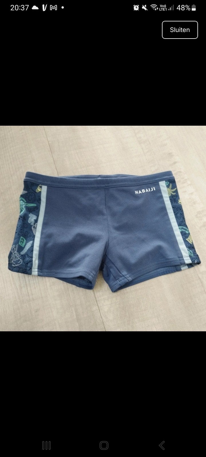 Maillot de bain Nabaiji, taille 6 à 8 ans, Enlèvement ou Envoi
