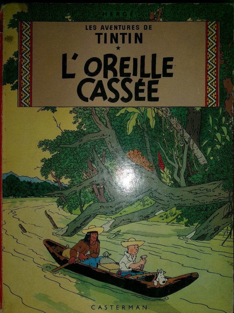 Lot Bd Tintin début années 60 + 2 fin années 50, Enlèvement ou Envoi, Tintin, Utilisé, Livre ou Jeu