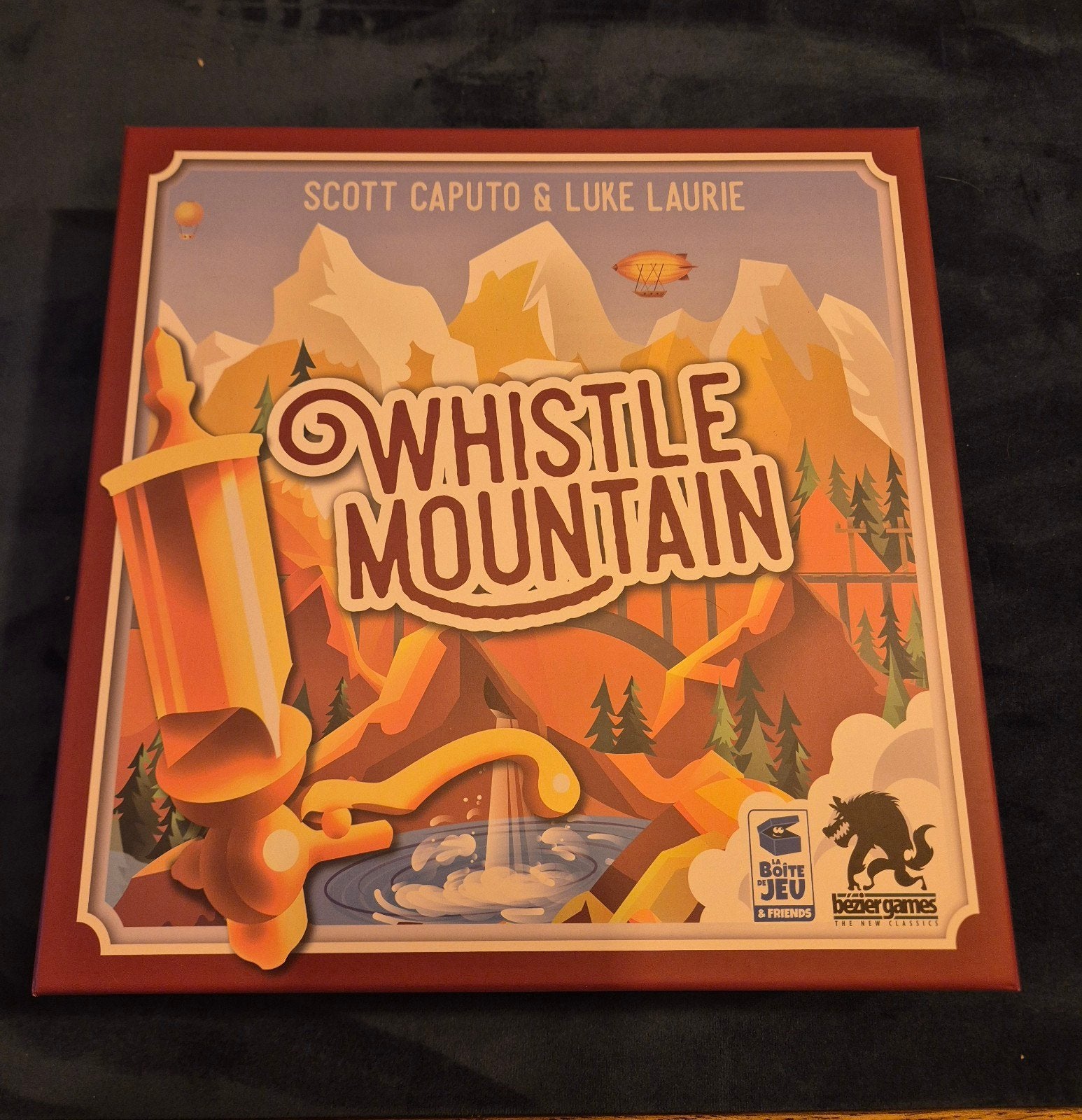 Whistle Mountain (Fr), 1 ou 2 joueurs, Enlèvement ou Envoi, Comme neuf, Bezier Games