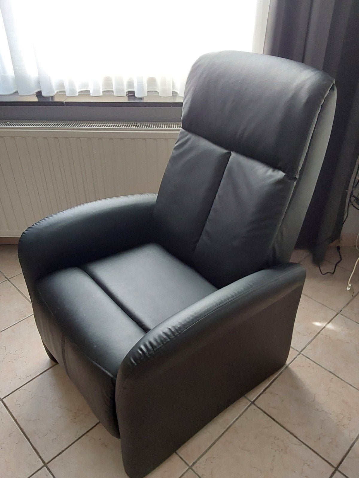 Fauteuil relax mécanique, Enlèvement, Cuir