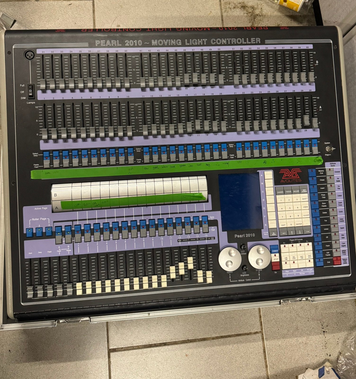 Avolites pearl 2010 licht tafel mixer, Muziek en Instrumenten, Ophalen, Zo goed als nieuw, Licht
