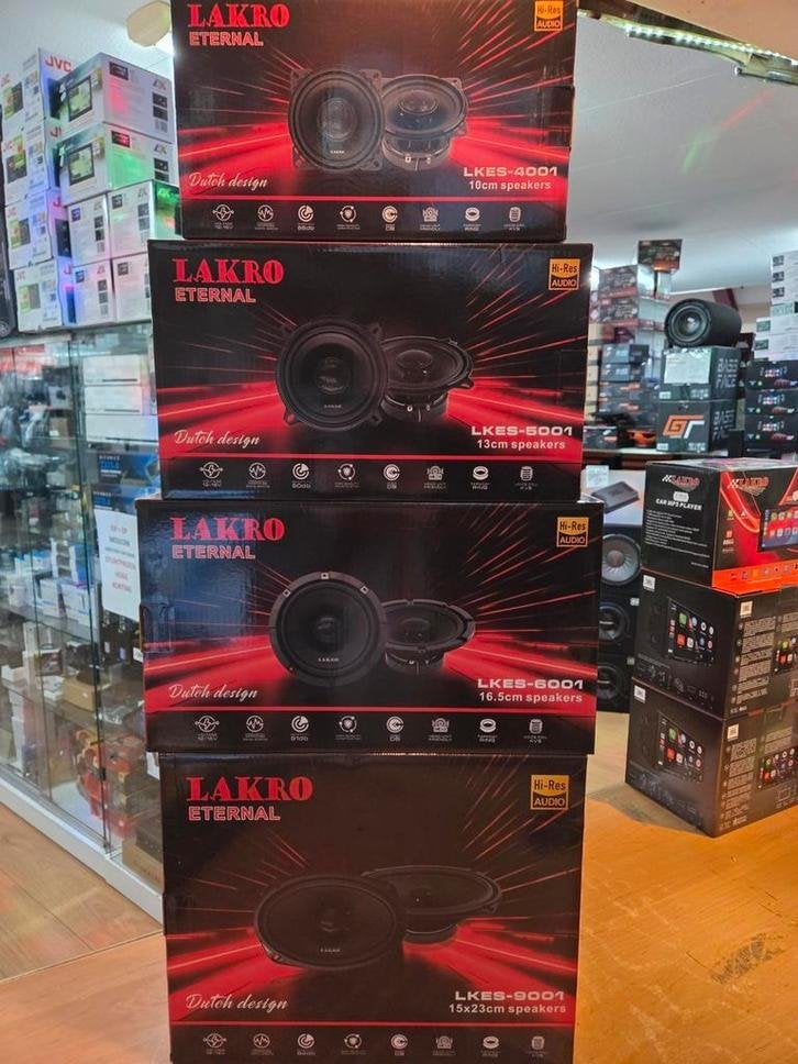 Lakro Speakers - Nieuwe lijn, hoge kwaliteit! GEGARANDEERD