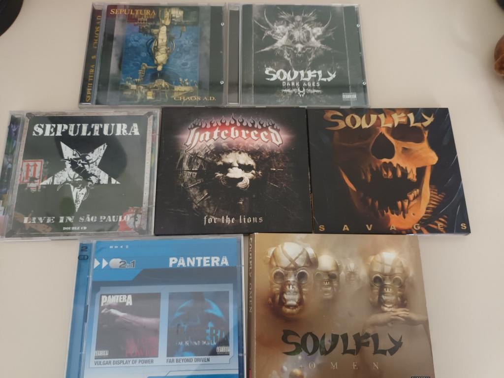 Soulfly en sepultura en pantera, Cd's en Dvd's, Ophalen of Verzenden