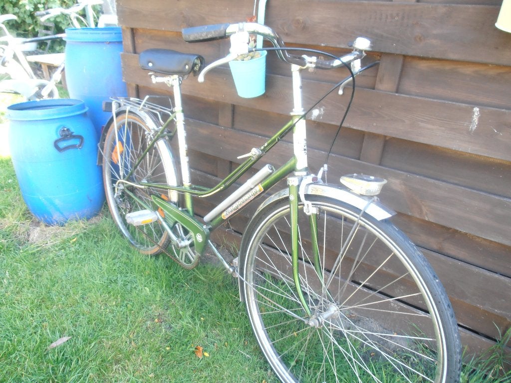 Oltimerfiets motobeane, Gebruikt, Velgrem, Versnellingen, 50 tot 53 cm