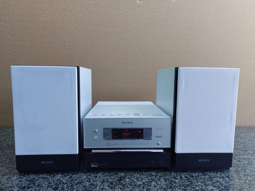 Sony radio, CD-USB-speler, Ophalen, Gebruikt, Sony