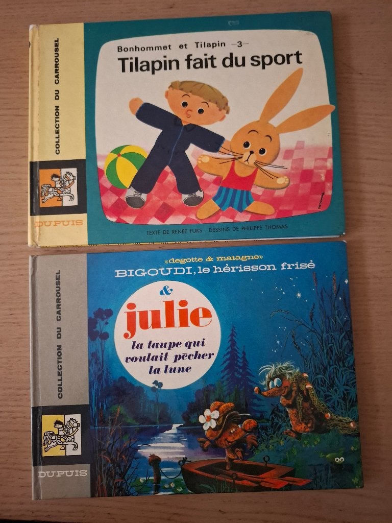 BD Collection du Carrousel BIGOUDI - BONHOMMET & Tilapin, Enlèvement ou Envoi, Utilisé