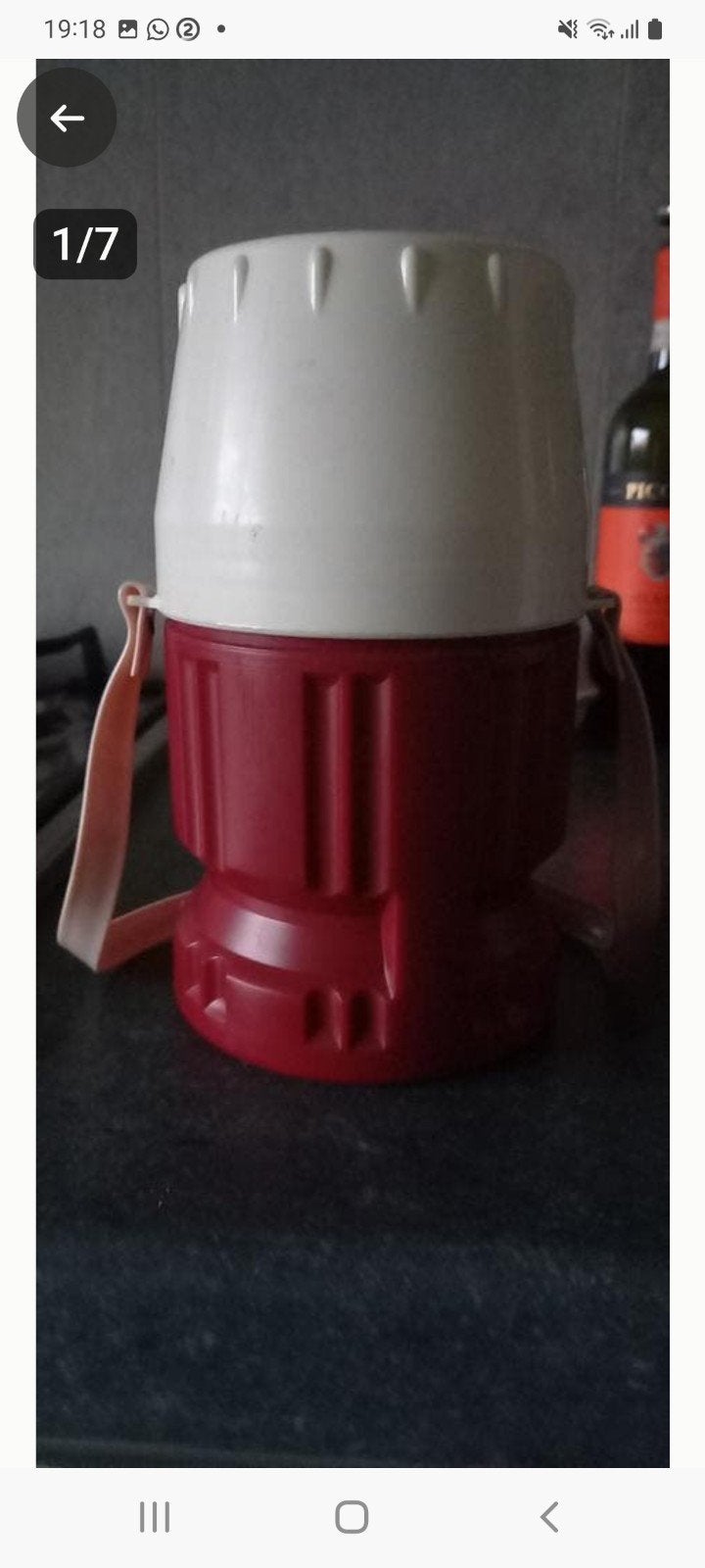 retro thermoskan, Ophalen of Verzenden