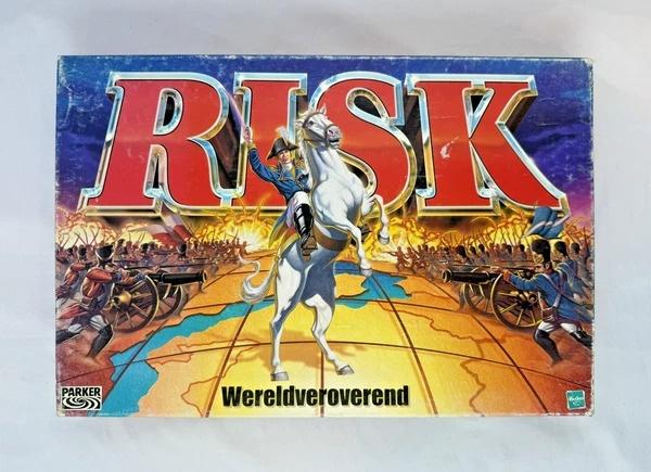Parker Risk Bordspel Wereldveroverend Hasbro 2000 Compleet, Hobby en Vrije tijd, Gezelschapsspellen | Bordspellen, Een of twee spelers