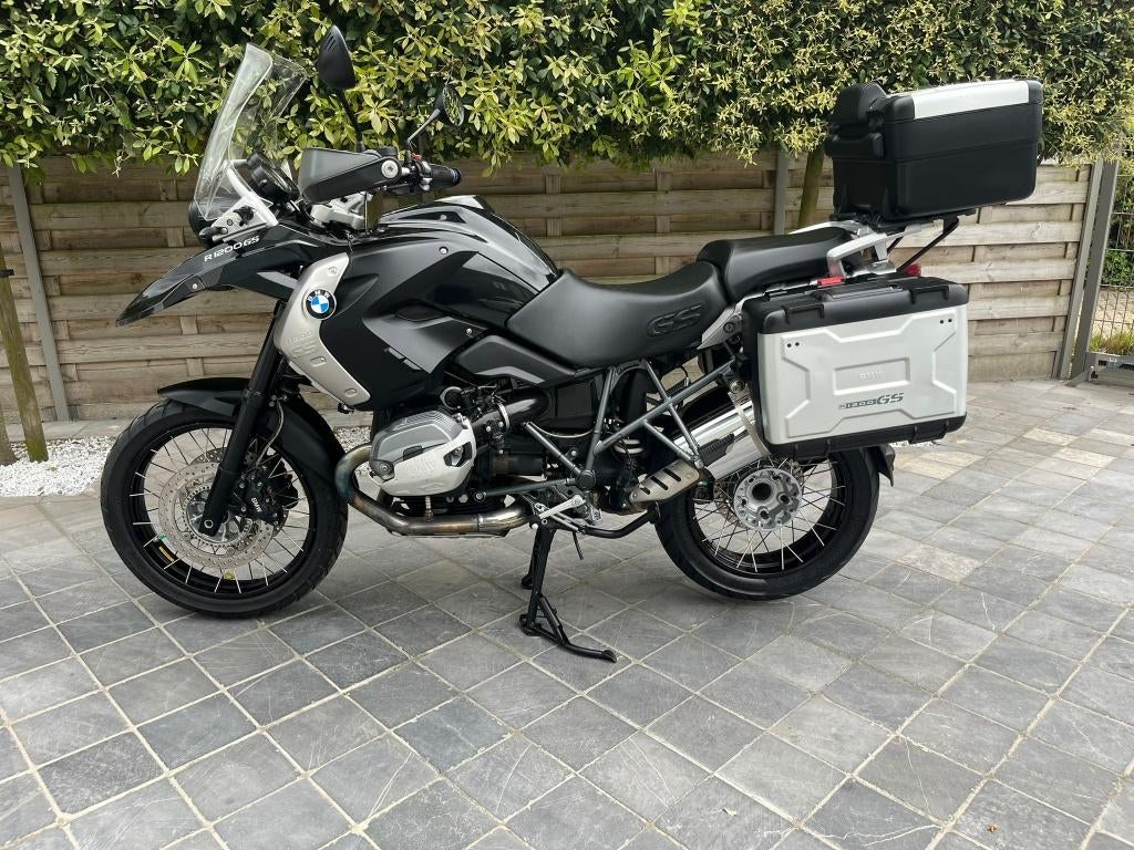 BMW R1200GS **triple black** 9/2012**, Motoren, 2 cilinders, Occasion, Traction Control, Motorrijbewijs A