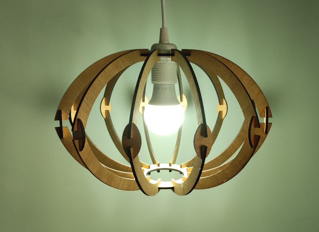 hanglamp Scandi design, Huis en Inrichting, Lampen | Hanglampen, Ophalen, Scandi, Nieuw, E27 (groot)