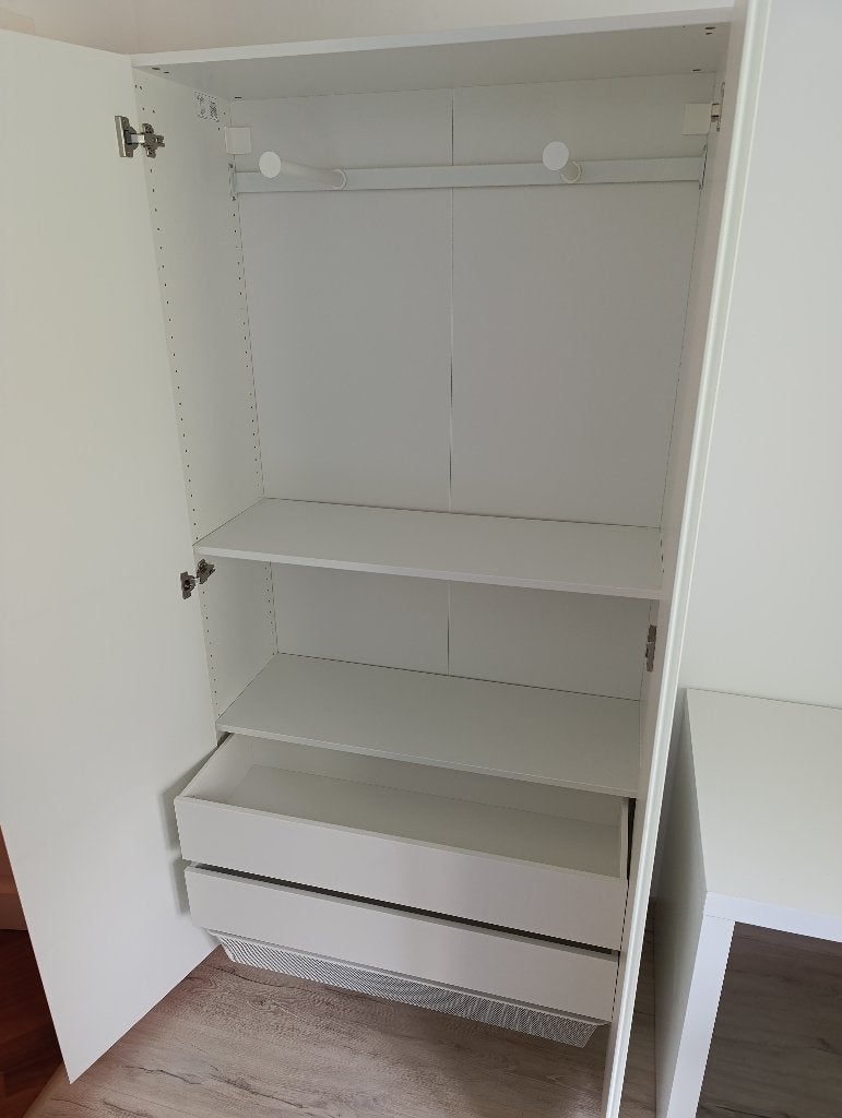 Ikea kledingkast (38 x 100 x 200), Ophalen, 100 tot 150 cm, 200 cm of meer, Nieuw