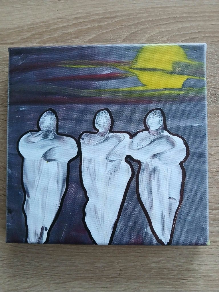 canvas, Minder dan 50 cm, Oorspronkelijke maker, Nieuw, Ophalen of Verzenden