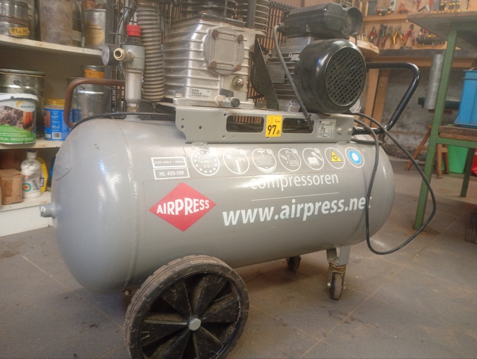 Compressor, Doe-het-zelf en Bouw, Ophalen