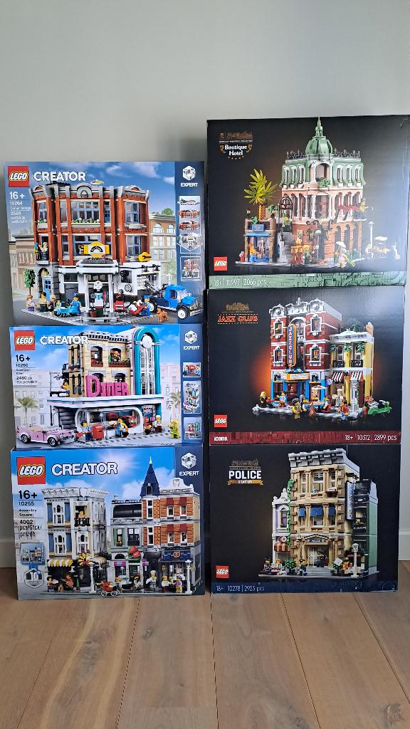 Lego modular building collectie - NISB, Enfants & Bébés, Jouets | Duplo & Lego, Neuf, Lego, Ensemble complet, Enlèvement ou Envoi