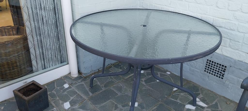 Tuintafel, Tuin en Terras, Ophalen, Rond