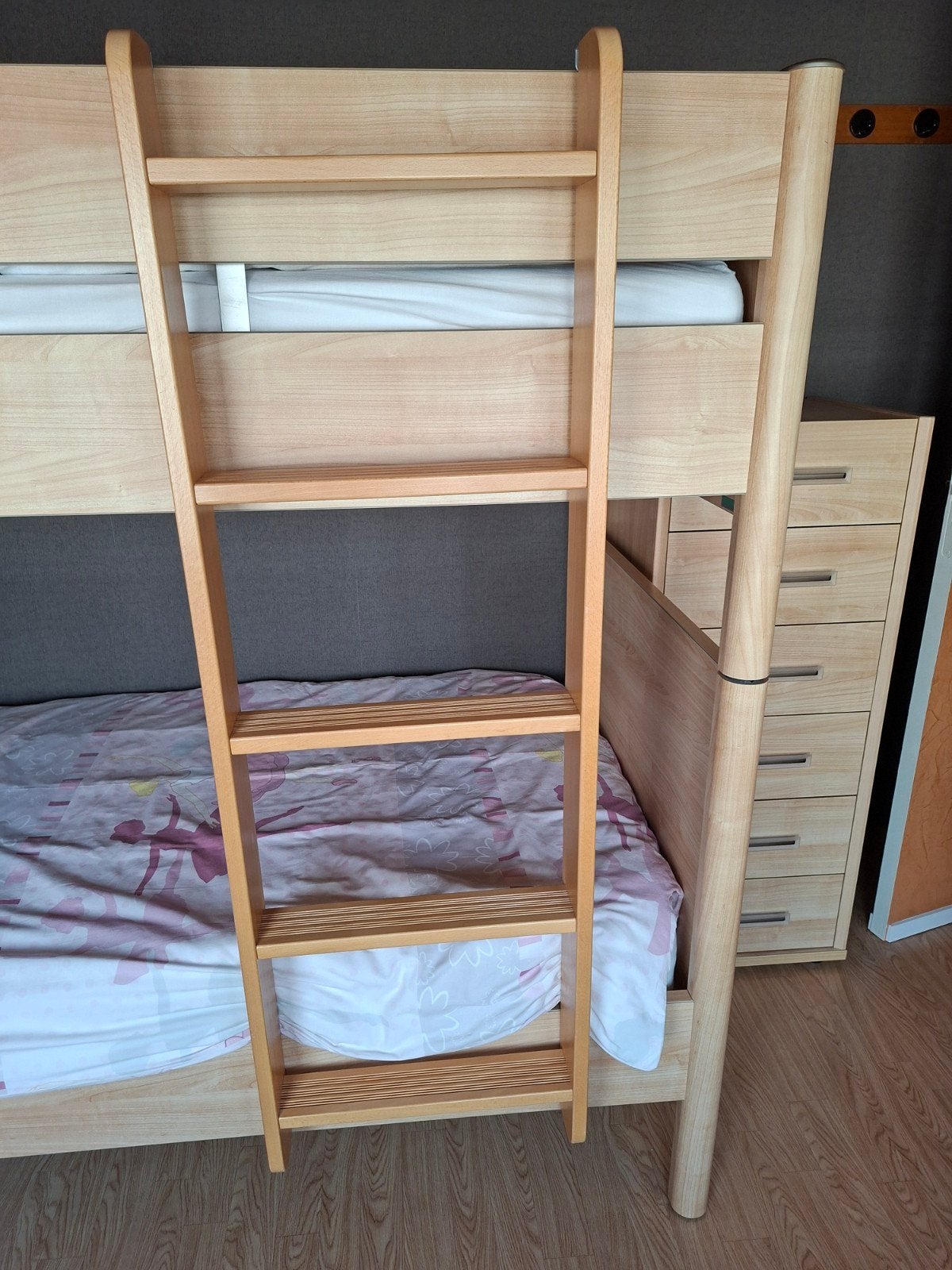 stapelbed kleur bond cederhout, Ophalen, 100 cm, Eenpersoons, 210 cm