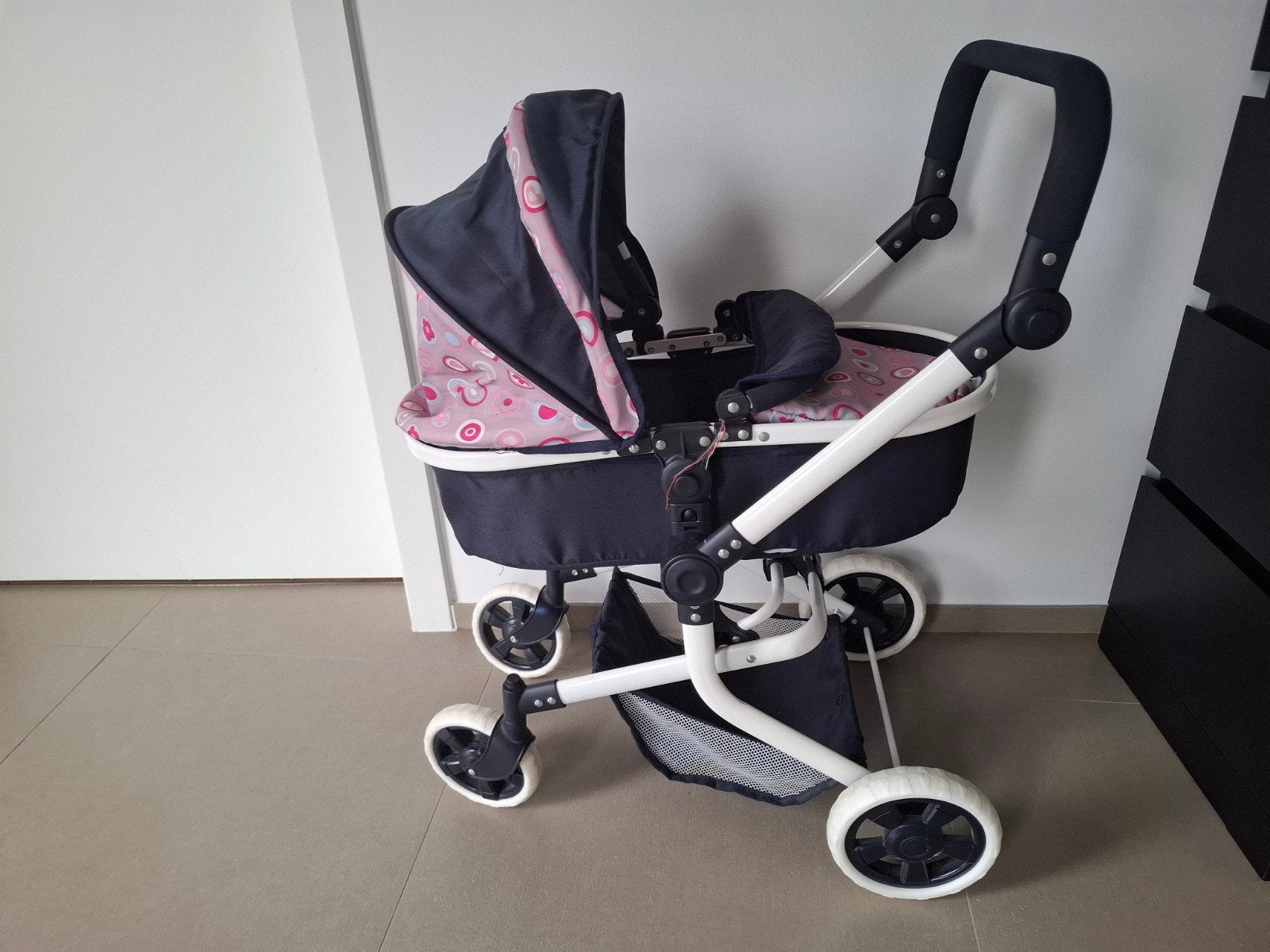 poppenwagen, Ophalen, Gebruikt, Babypop