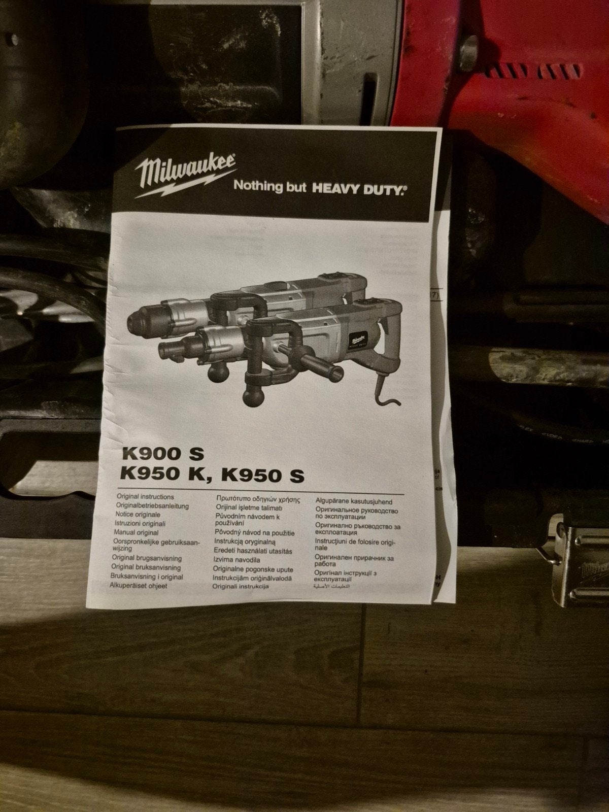 Milwaukee k950 S afbraakhamer, Bricolage & Construction, Outillage | Outillage à main, Enlèvement, Milwaukee