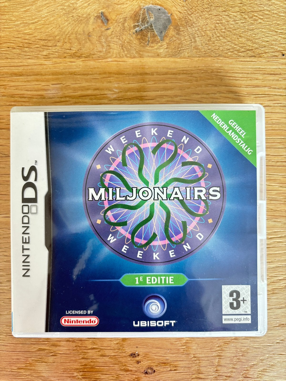 Nintendo DS - Weekend miljonairs 1ste editie, Games en Spelcomputers, Ophalen of Verzenden, Zo goed als nieuw