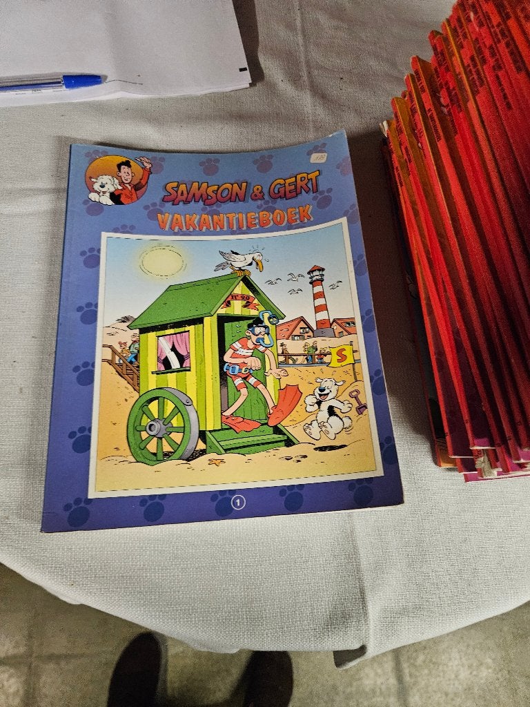 Stripboeken samson en gert, Série complète ou Série, Enlèvement, Comme neuf