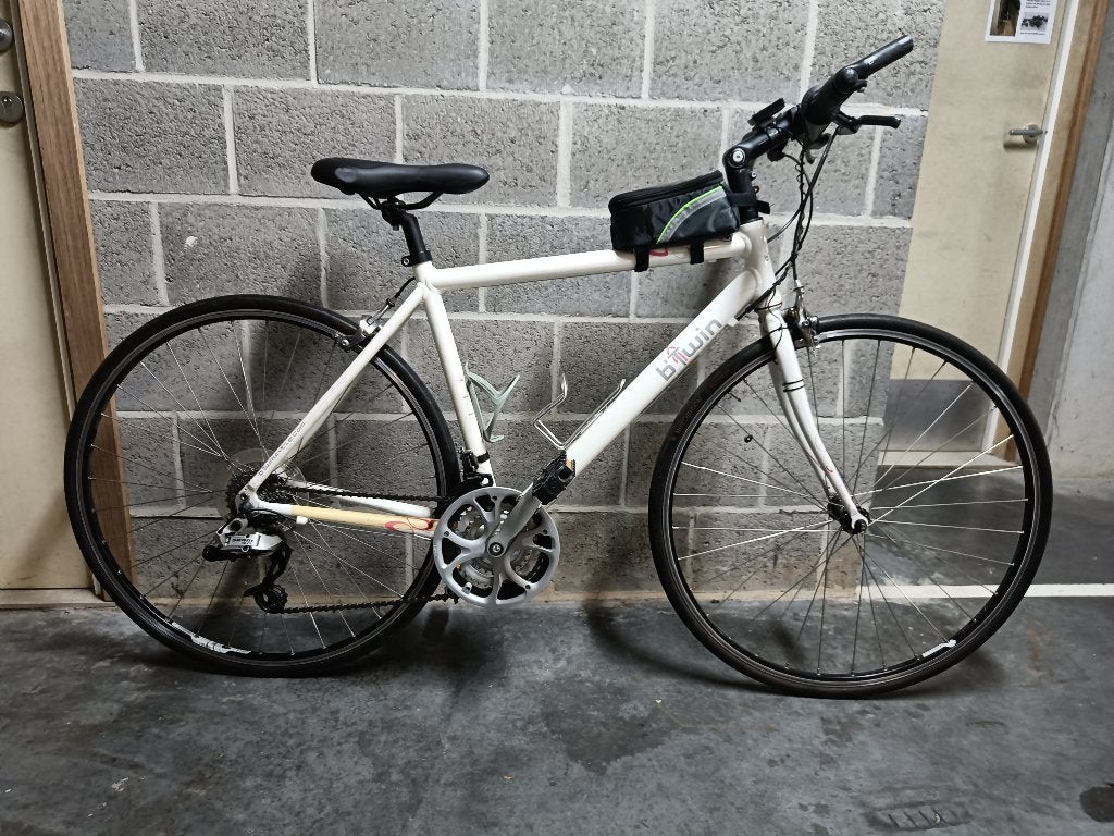 Witte Sportieve fiets, Gebruikt, 26 inch, Velgrem, Aluminium