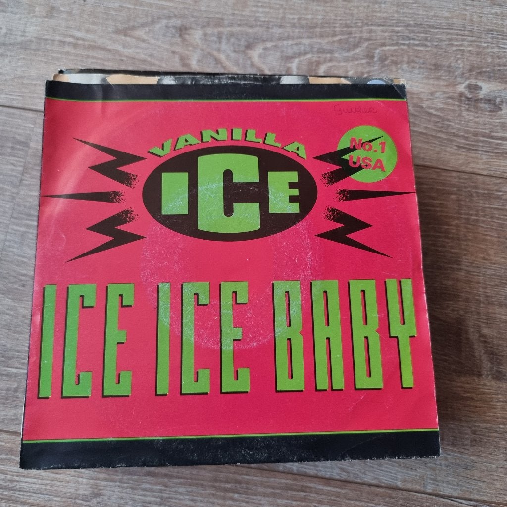 7" Vanilla Ice - Ice ice baby, CD & DVD, Enlèvement ou Envoi, Utilisé, 7 inch, Hip-hop et Rap