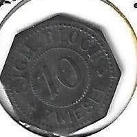 notgeld Zwiesel 10 pfennig ND/zn 35510.2, Envoi, Allemagne, Monnaie en vrac