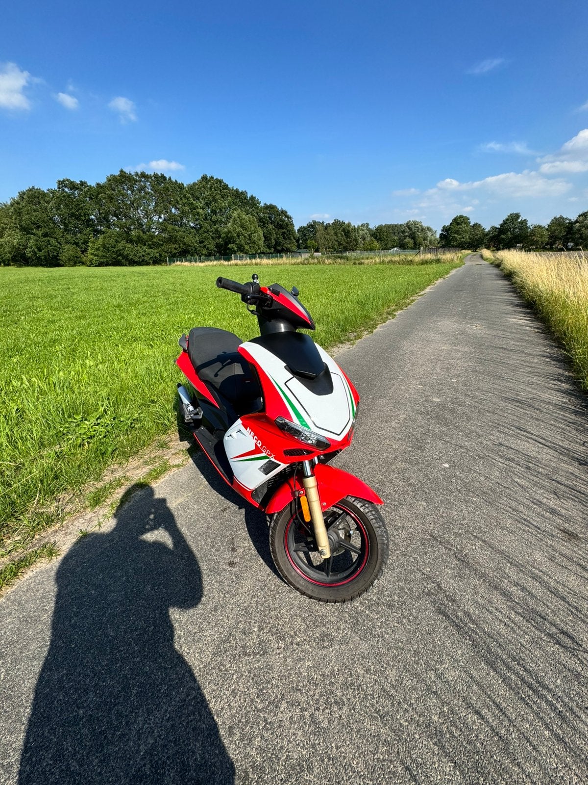 Neco gpx50, Fietsen en Brommers, Brommers | Overige merken, Zo goed als nieuw, Klasse B (45 km/u), Ophalen