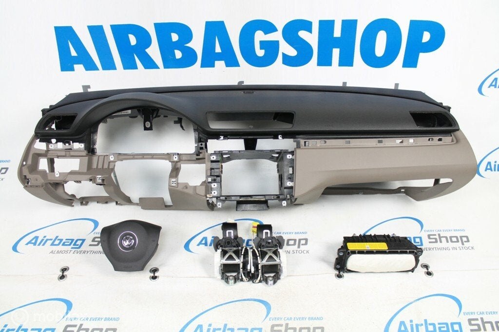 Airbag kit Tableau de bord noir/brun VW Passat B7, Autos : Pièces & Accessoires