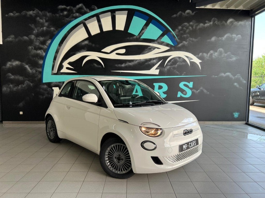 Fiat 500E / Ice White / Nieuw, Auto's, Stof, Wit, Stadsauto, 3 deurs