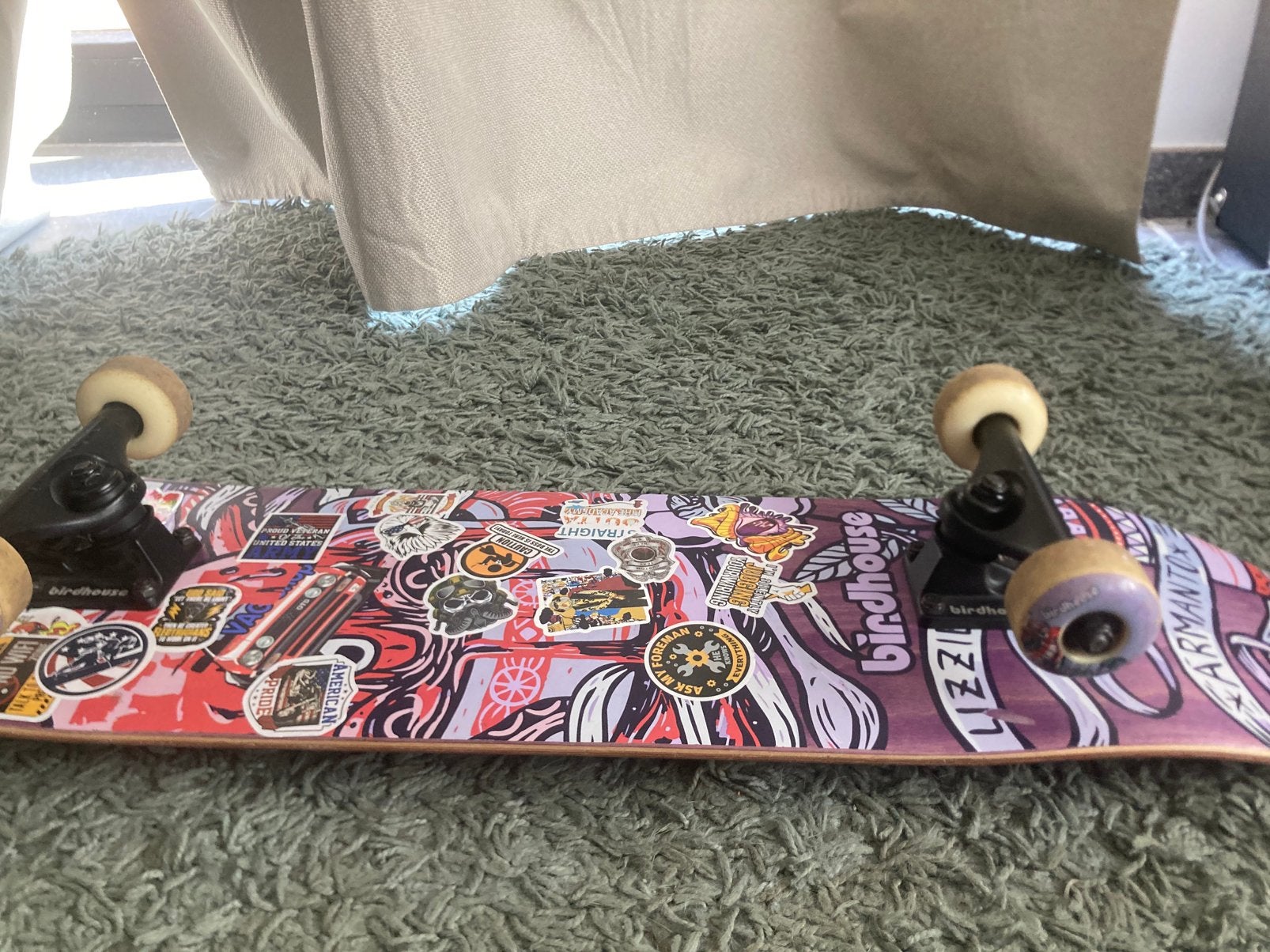 BirdHouse Armanto skateboard/skatebord, Enlèvement ou Envoi, Utilisé, Skateboard, Longboard