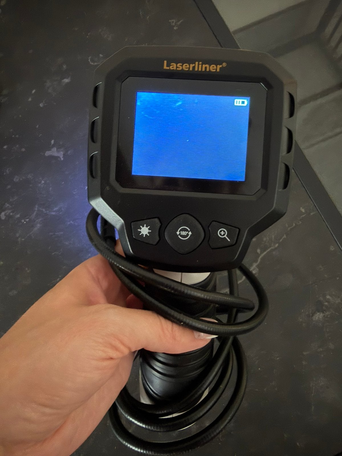 Laserliner VideoScope One video-inspectiecamera, Doe-het-zelf en Bouw, Meetapparatuur, Ophalen of Verzenden, Zo goed als nieuw