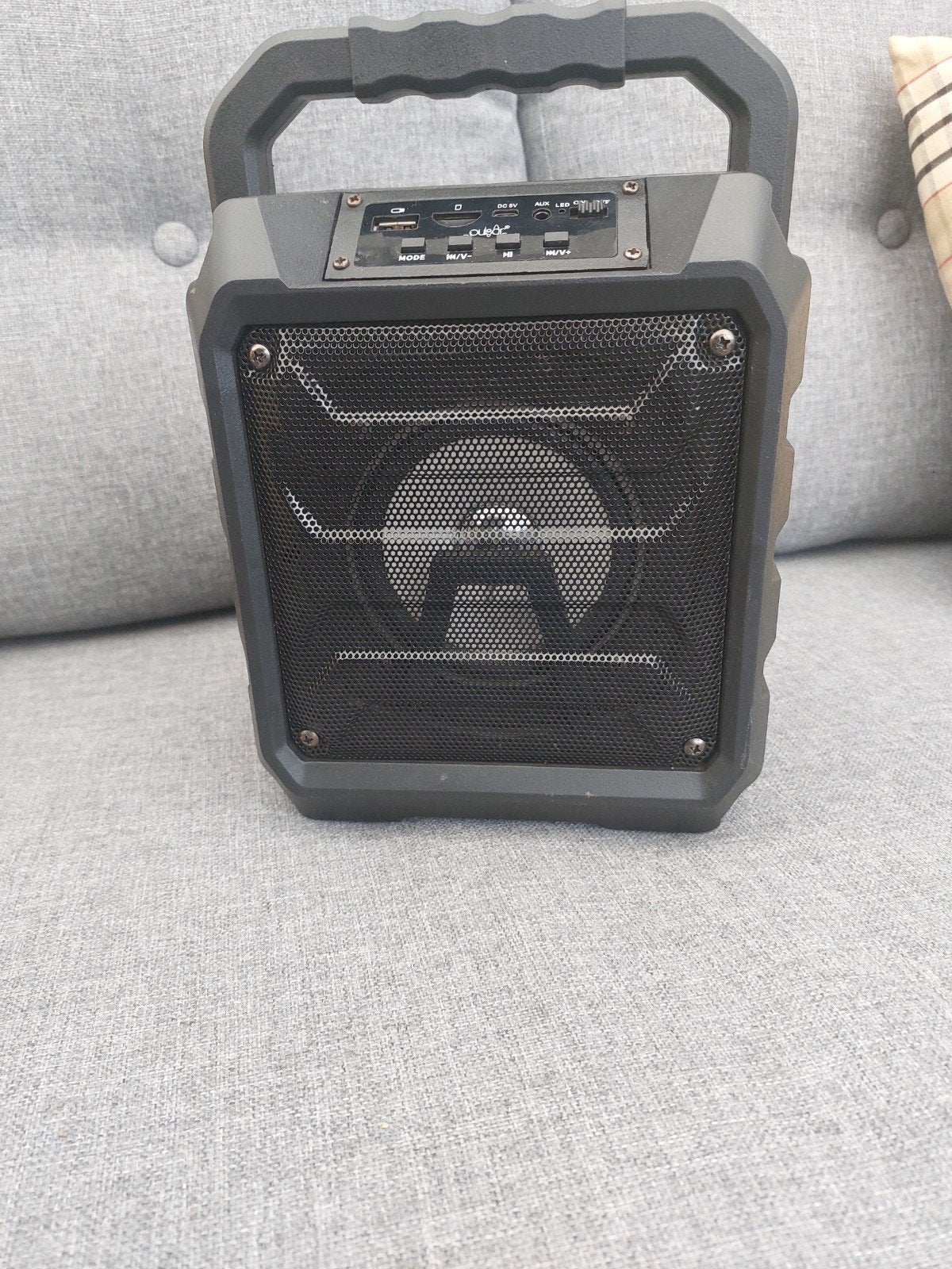 Draagbare Party Speaker met Lichteffecten en Bluetooth, Audio, Tv en Foto, Luidsprekerboxen, Ophalen