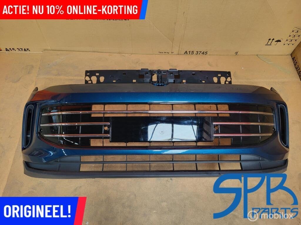 Vw TIGUAN 571 CT1 ELEGANCE VOORBUMPER LP5J CHROOM BUMPER P5J, VOLKSWAGEN, Volkswagen, Nieuw, Ophalen of Verzenden