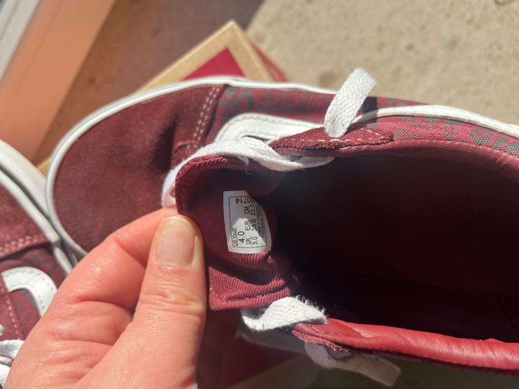 Vans mt 35, Handtassen en Accessoires, Toilettassen, Verzenden, Gebruikt, Jongen