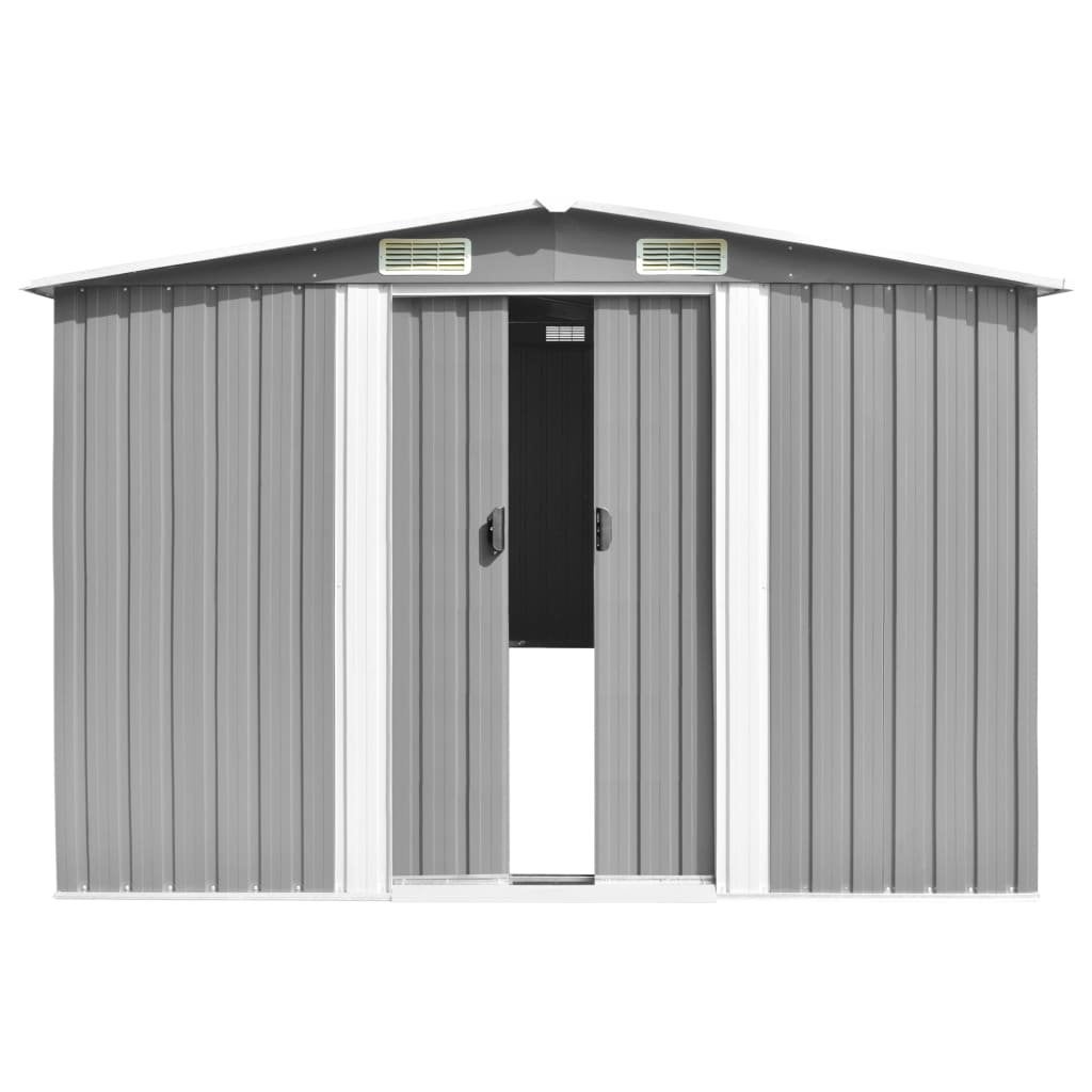 Abri de jardin anthracite 257x779x181, Enlèvement, 500 cm ou plus, Métal, Sans fenêtres