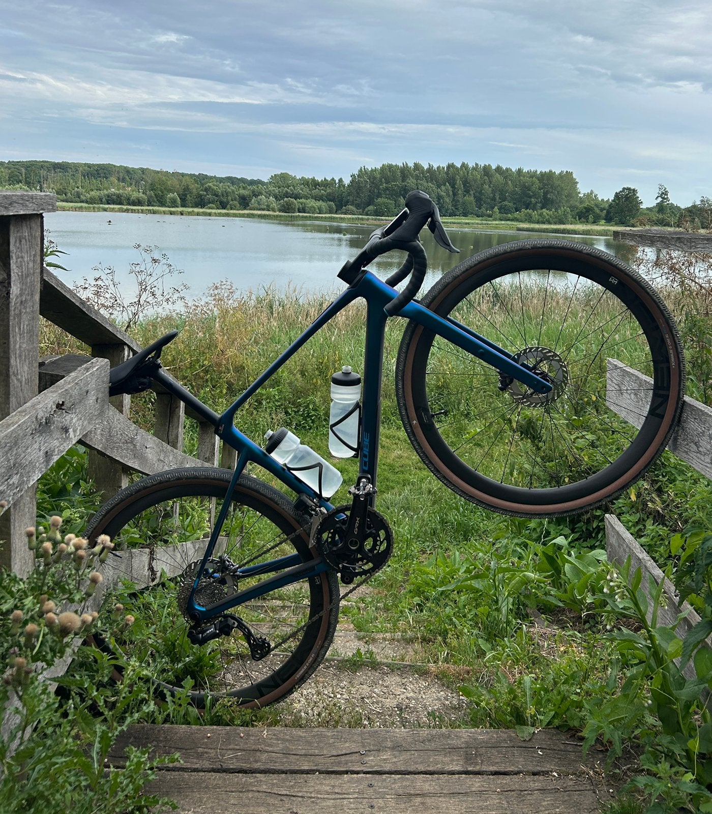 Cube Nuroad C:62 Race gravel (S) / GRX DI2 / 4iiii (ZGAN), Fietsen en Brommers, Fietsen | Racefietsen, Carbon, Zo goed als nieuw