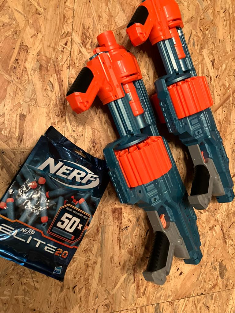 Nerf geweren, Ophalen of Verzenden, Zo goed als nieuw