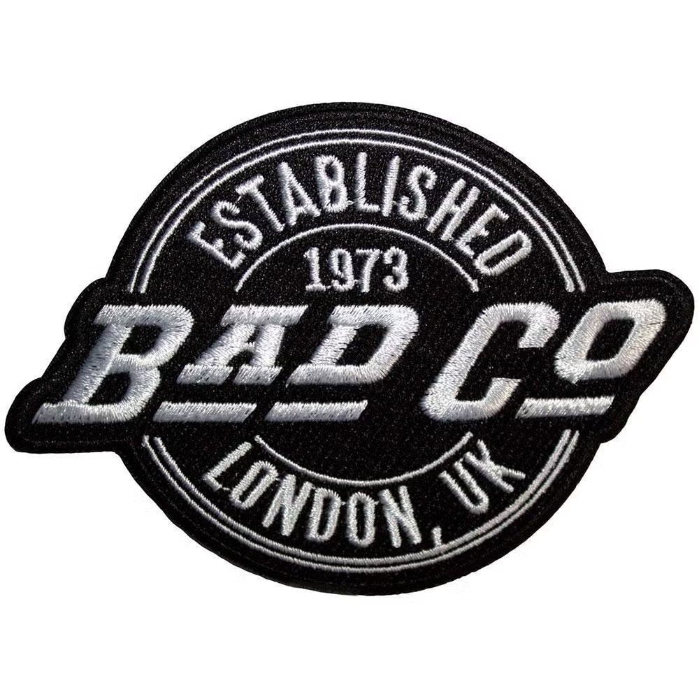 Bad Company - Est. 1973 Circle Logo - Patch off. merchandise, Ophalen of Verzenden, Nieuw